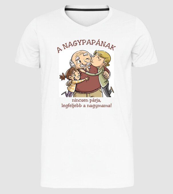  minta fehér pólón