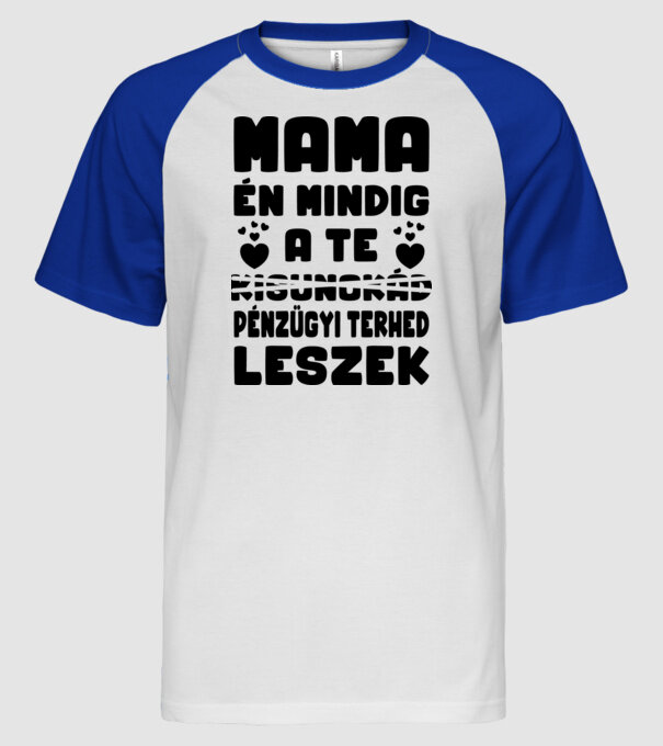  minta fehér/royal pólón
