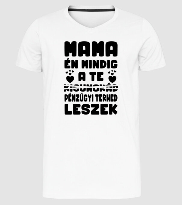 minta fehér pólón