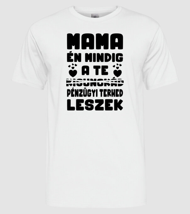 minta fehér pólón