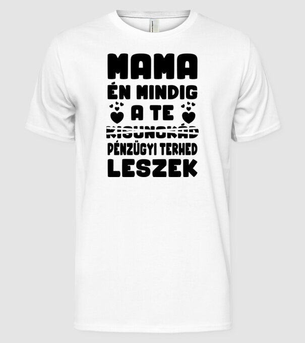 minta fehér pólón