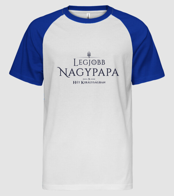  minta fehér/royal pólón