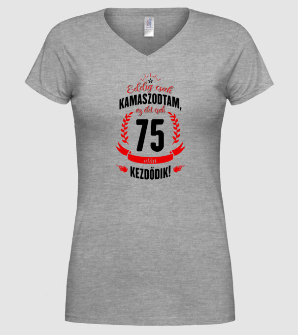  minta szürke pólón