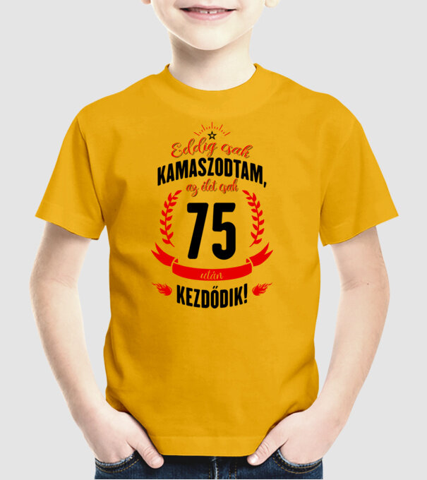  minta sárga pólón