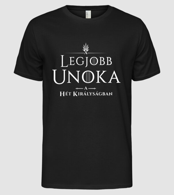  minta fekete pólón
