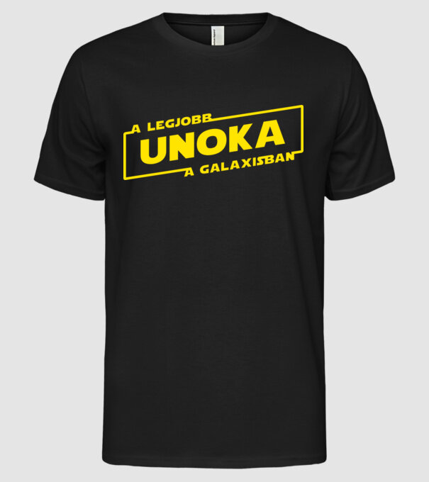 minta fekete pólón