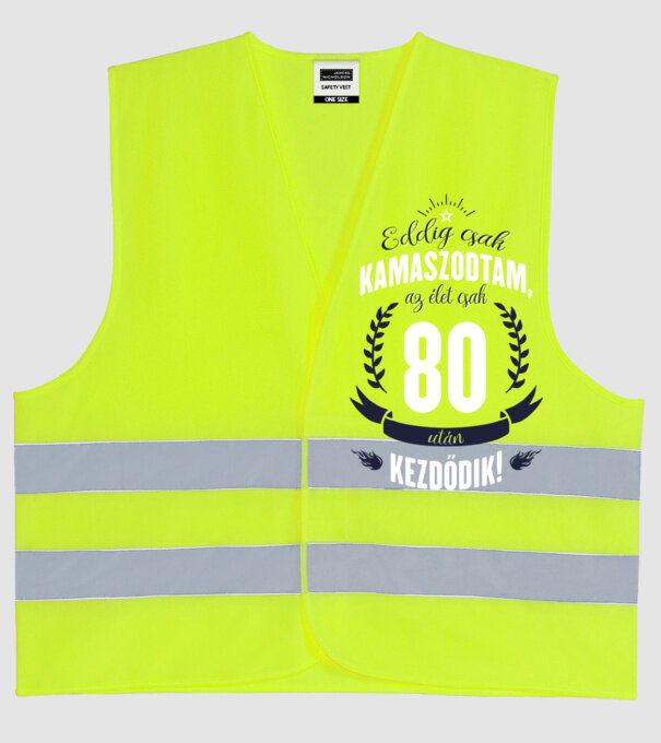  minta neonsárga pólón