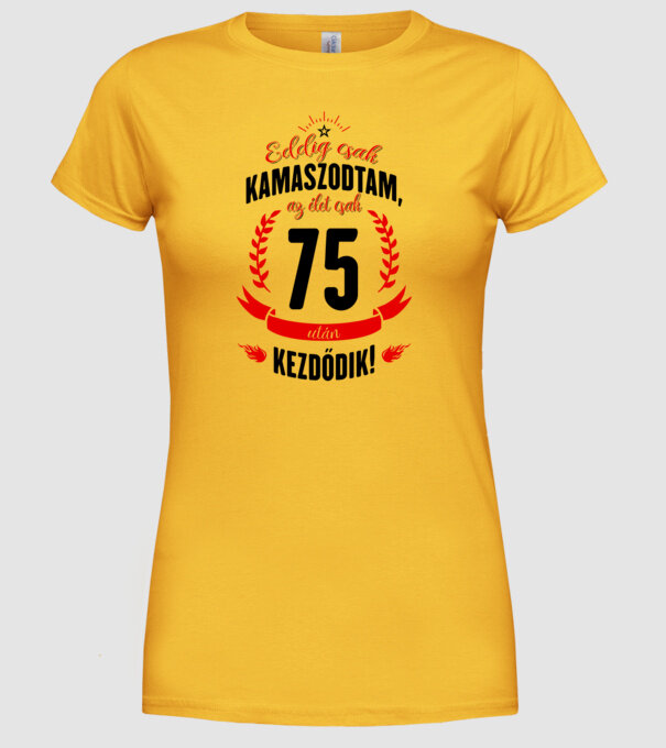  minta sárga pólón