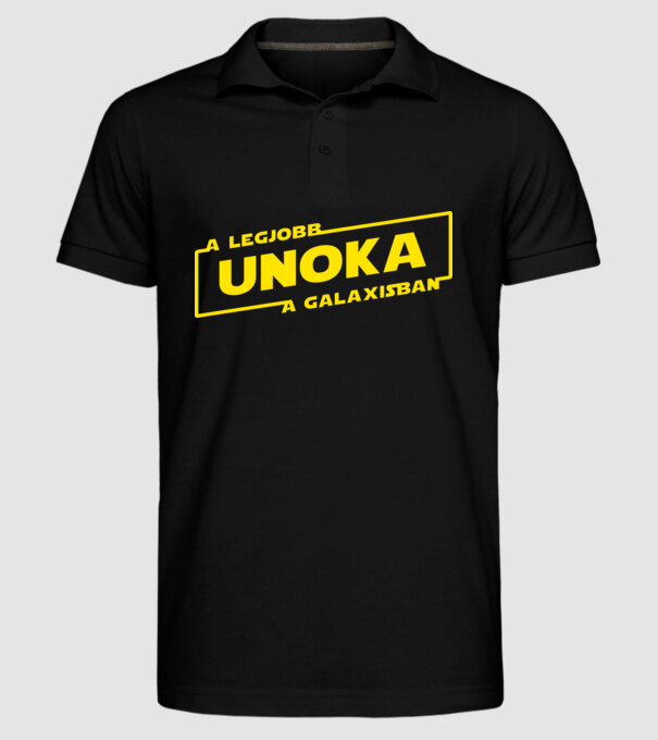  minta fekete pólón
