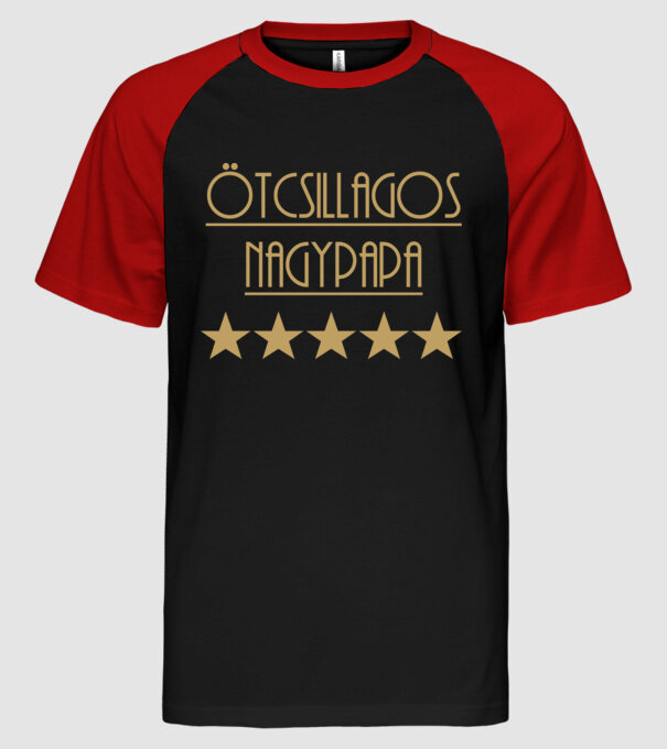  minta fekete/piros pólón