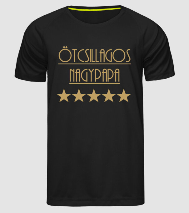  minta fekete pólón