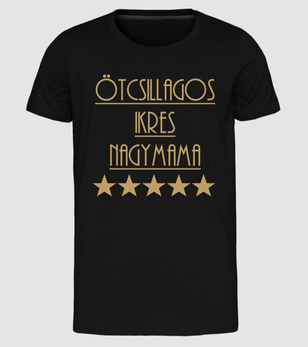  minta fekete pólón