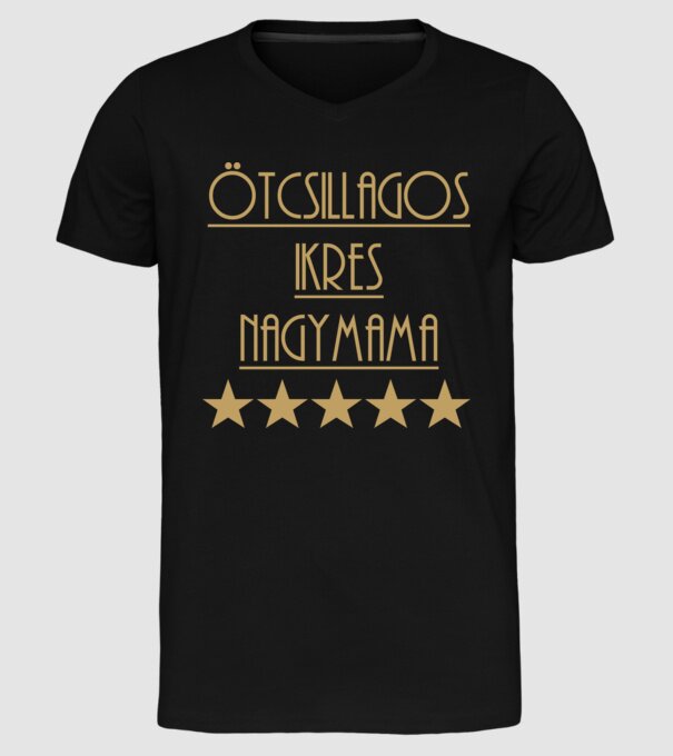  minta fekete pólón
