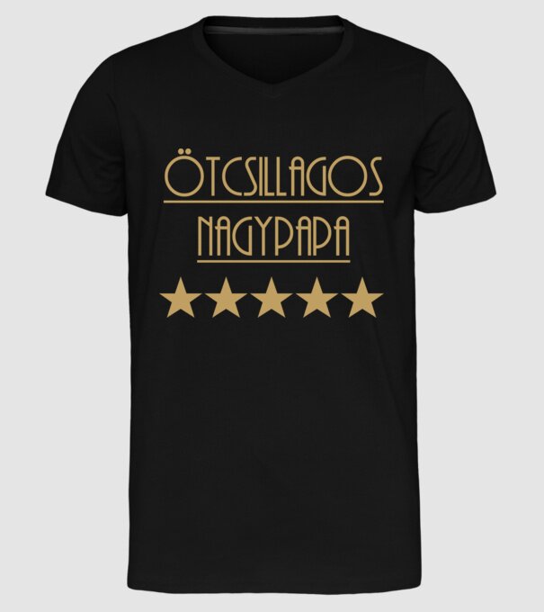  minta fekete pólón