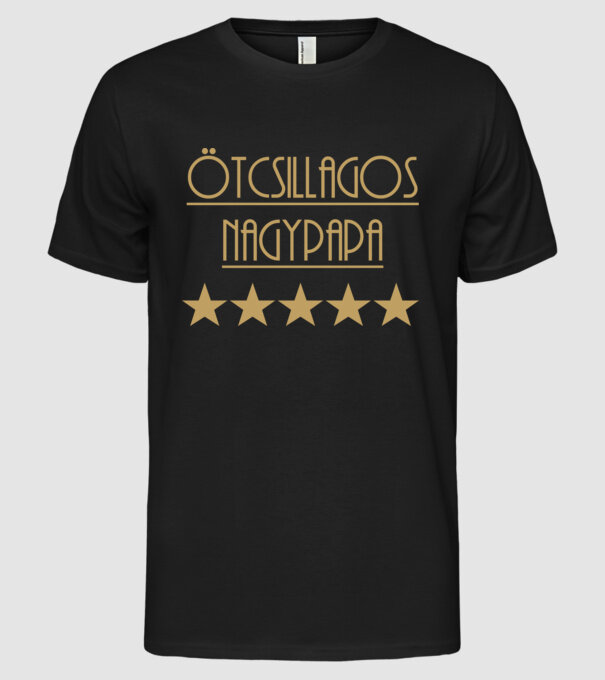  minta fekete pólón