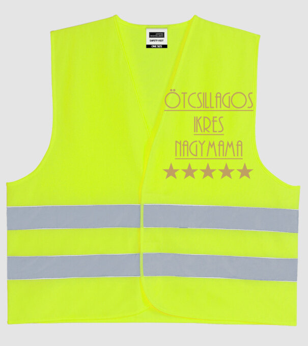  minta neonsárga pólón