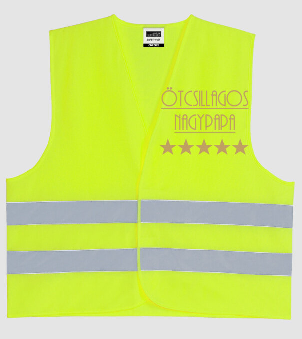  minta neonsárga pólón