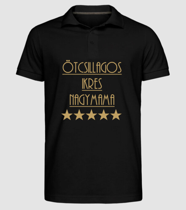  minta fekete pólón