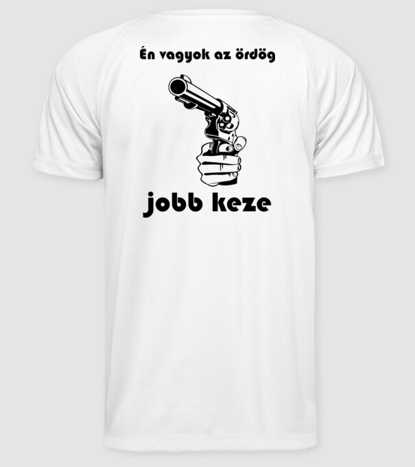  minta fehér pólón