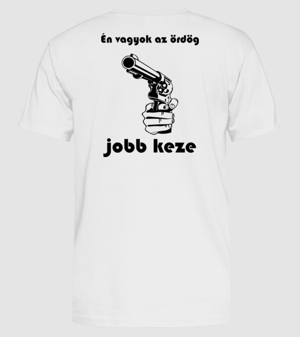  minta fehér pólón