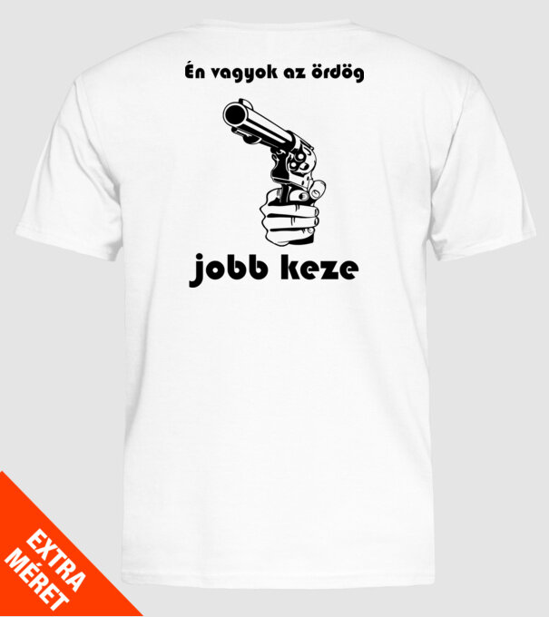  minta fehér pólón