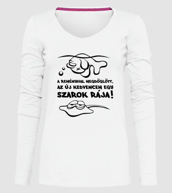  minta fehér pólón