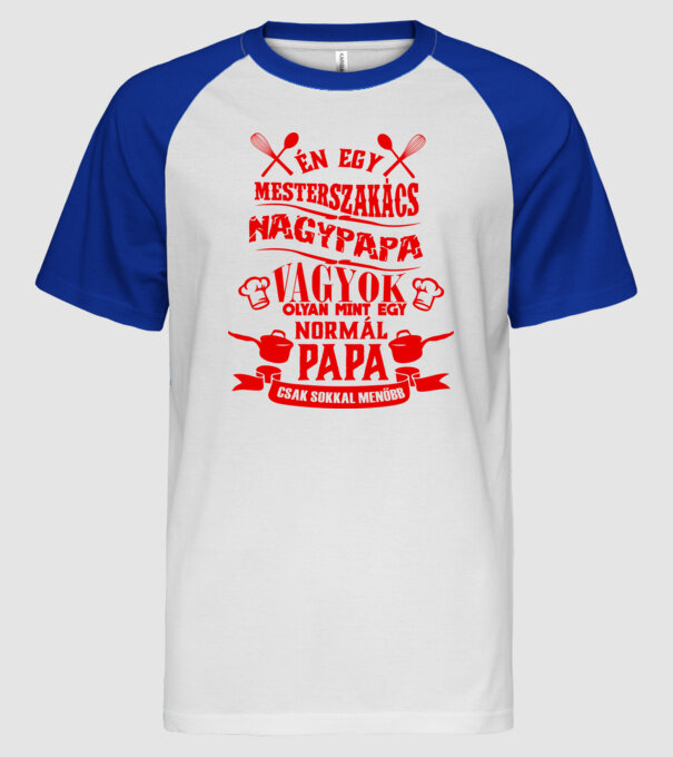  minta fehér/royal pólón
