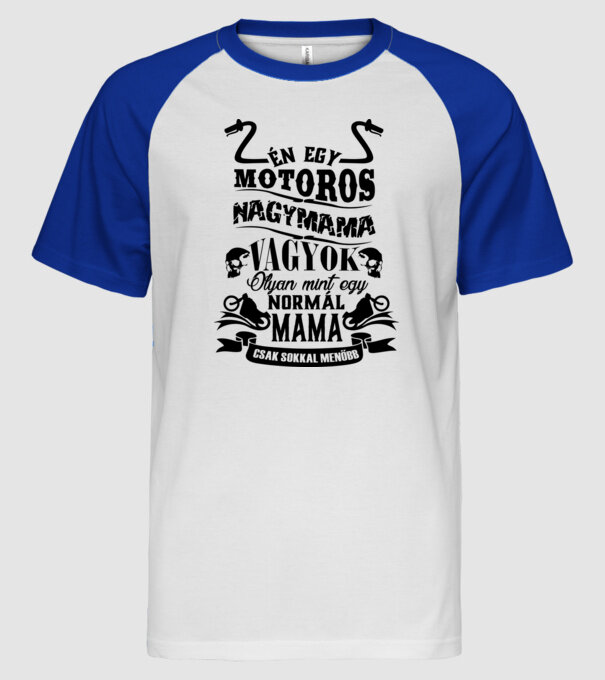  minta fehér/royal pólón