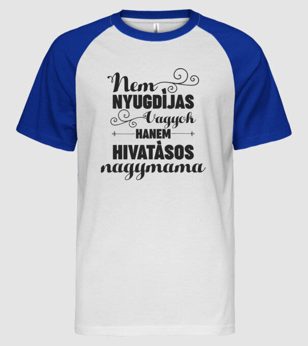  minta fehér/royal pólón