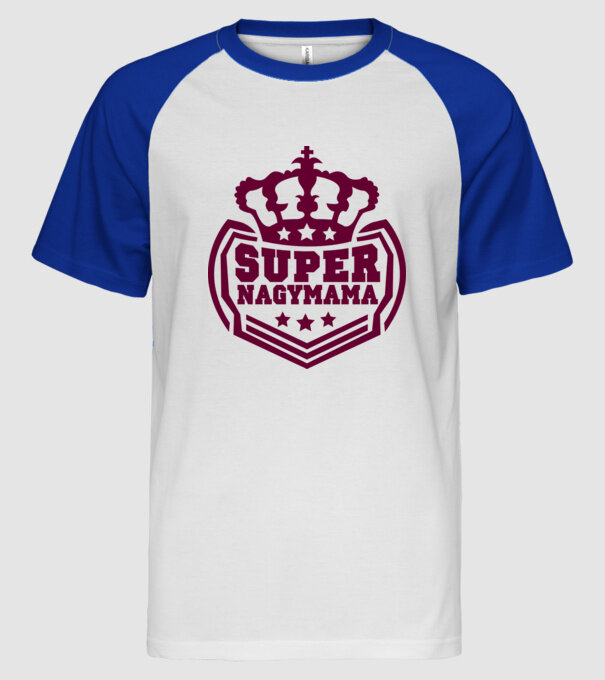  minta fehér/royal pólón