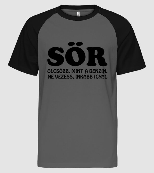  minta szürke/fekete pólón