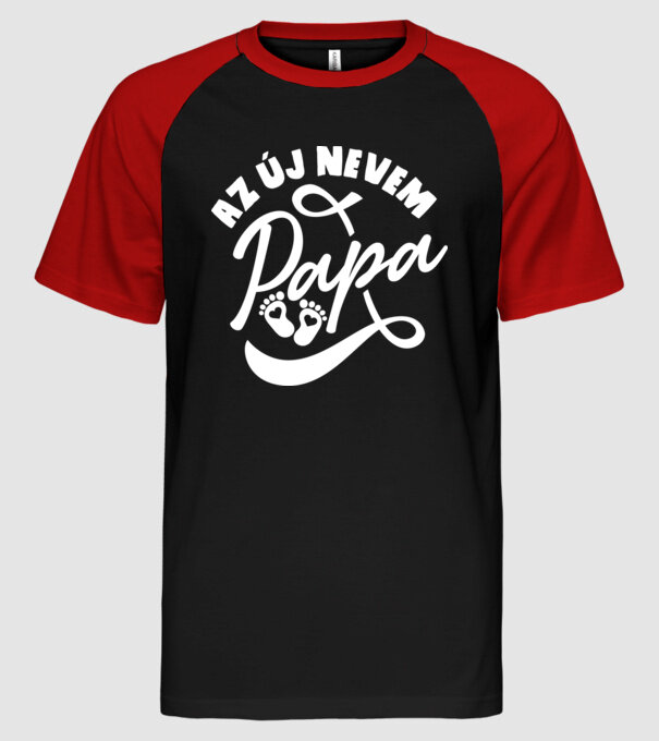  minta fekete/piros pólón