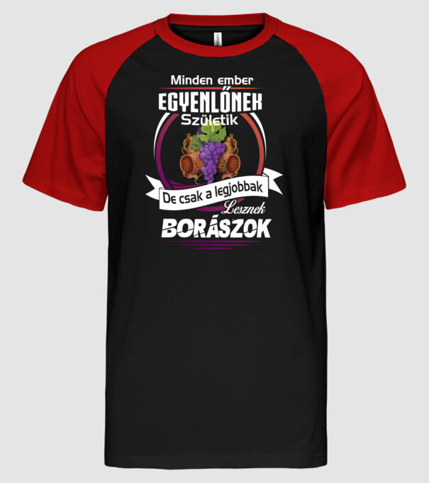  minta fekete/piros pólón