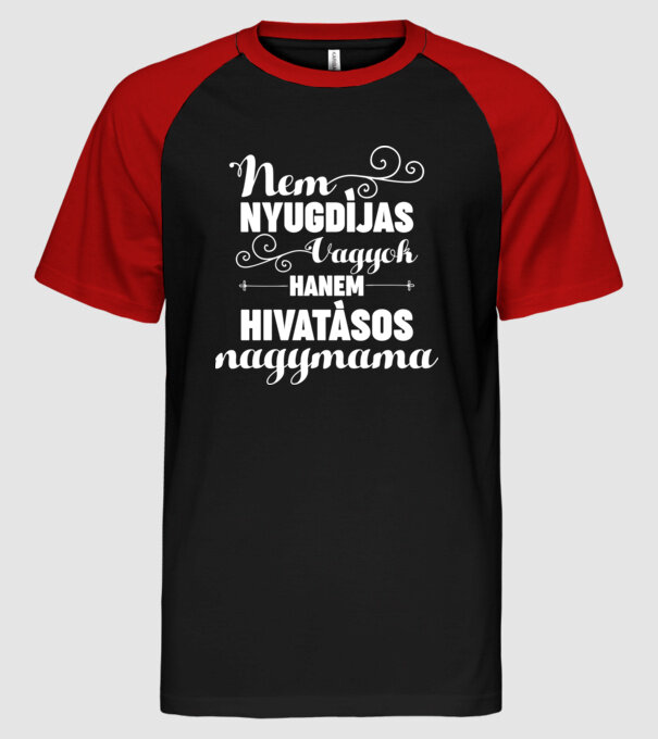  minta fekete/piros pólón