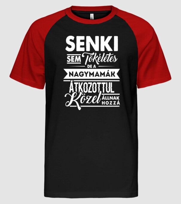  minta fekete/piros pólón