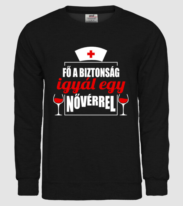  minta fekete pólón