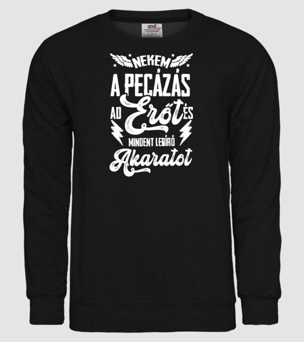  minta fekete pólón