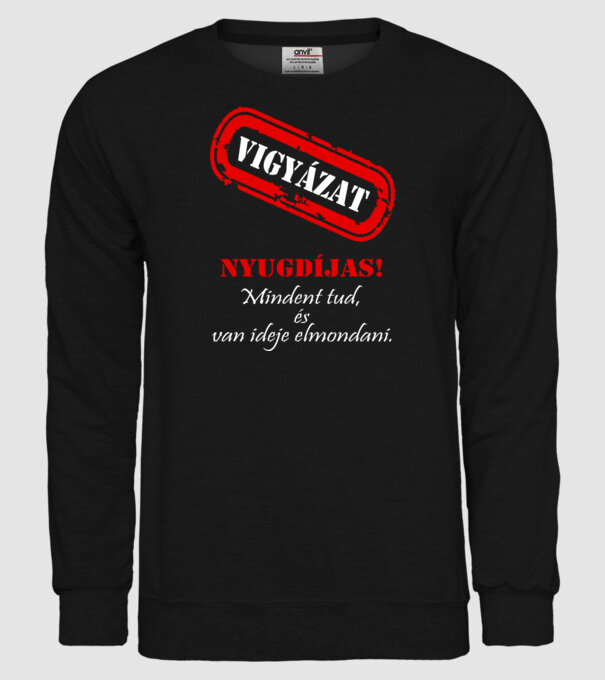  minta fekete pólón