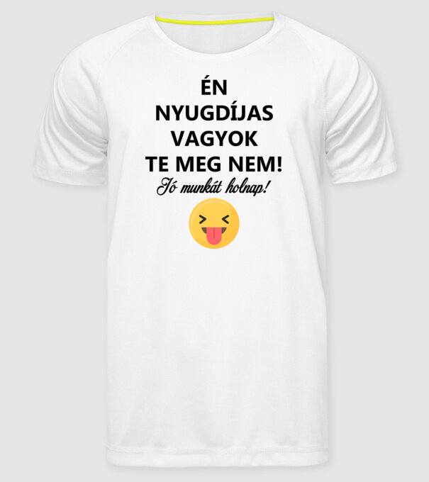  minta fehér pólón