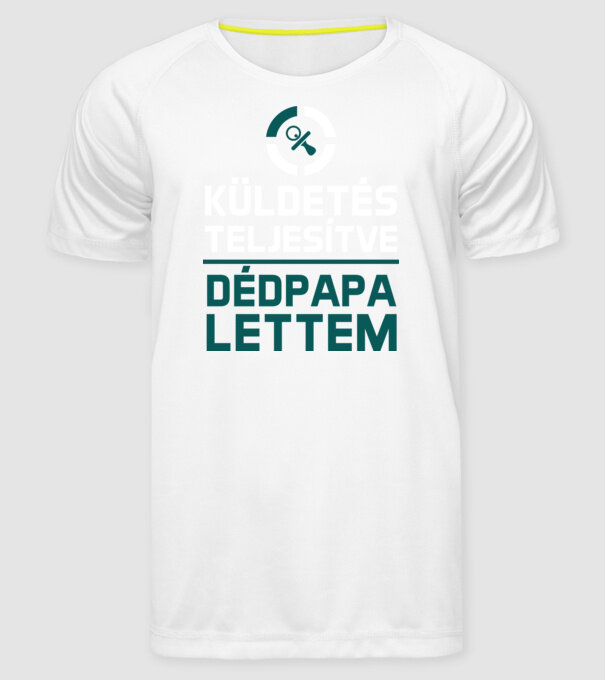  minta fehér pólón
