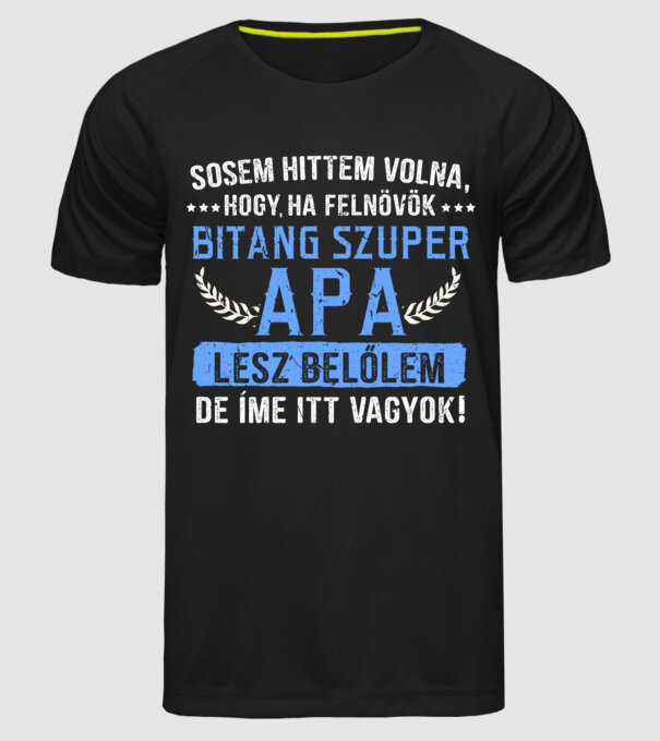  minta fekete pólón