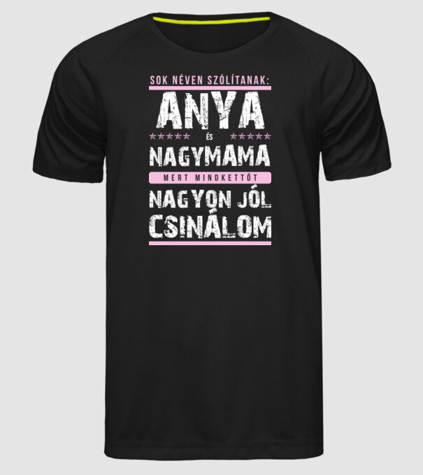  minta fekete pólón