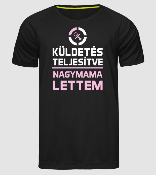  minta fekete pólón