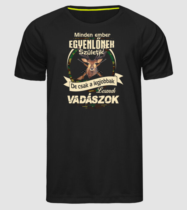  minta fekete pólón