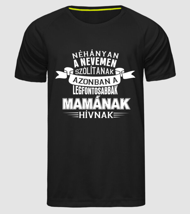  minta fekete pólón
