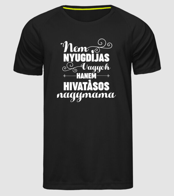  minta fekete pólón