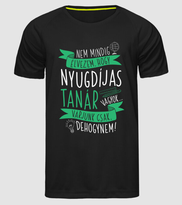  minta fekete pólón