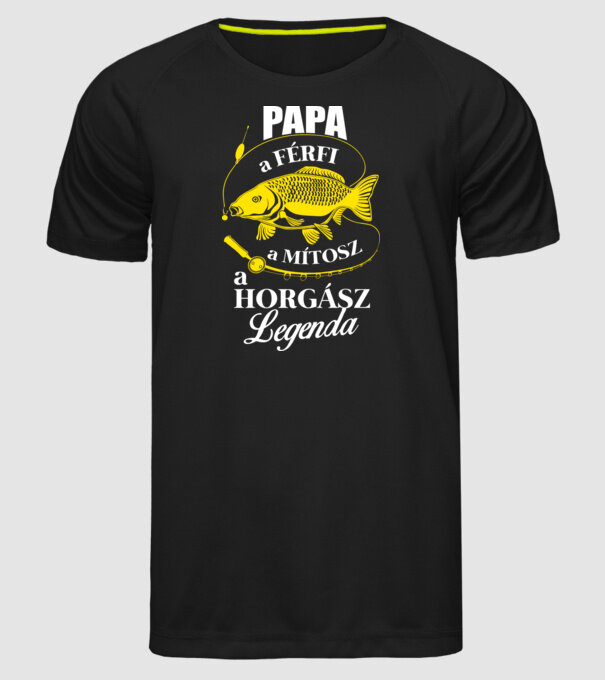  minta fekete pólón