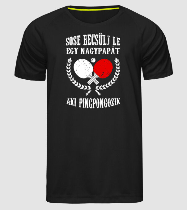  minta fekete pólón