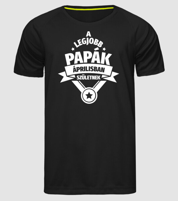  minta fekete pólón